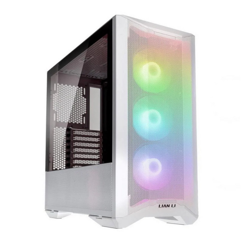 Lian Li Lancool 2 Mesh RGB Snow Tempered Glass ATX Case - White - صندوق